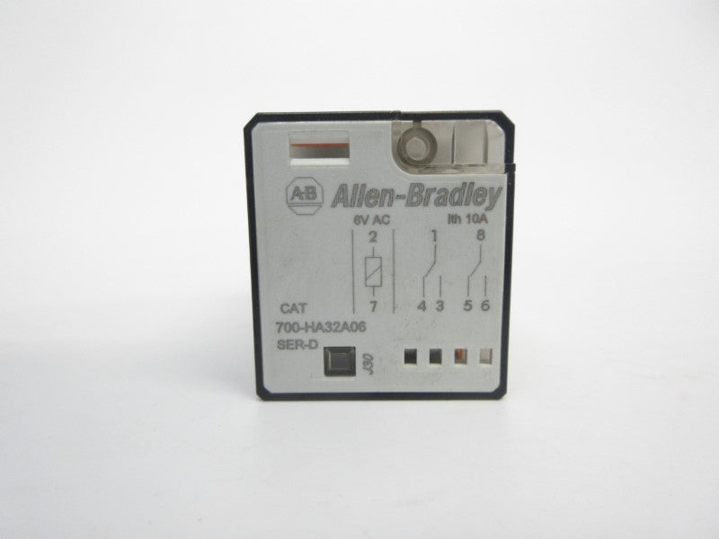 ALLEN BRADLEY 700-HA32A06 SER. D 6VAC 10A NSNP