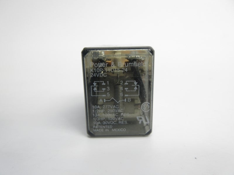 POTTER & BRUMFIELD K10P-11D15-24 24VDC 10A NSNP