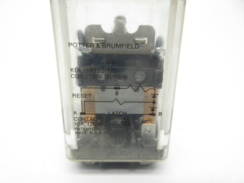POTTER & BRUMFIELD KUL11A15S/120 120V UNMP