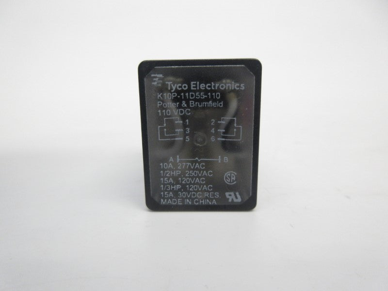 POTTER & BRUMFIELD K10P-11D55-110 110VDC 15A UNMP
