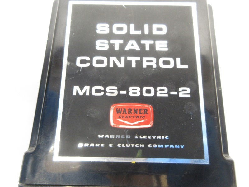 WARNER ELECTRIC MCS-802-2 UNMP