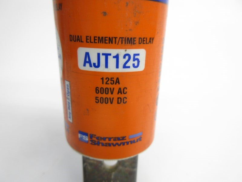 FERRAZ SHAWMUT AJT125 600VAC 125A UNMP