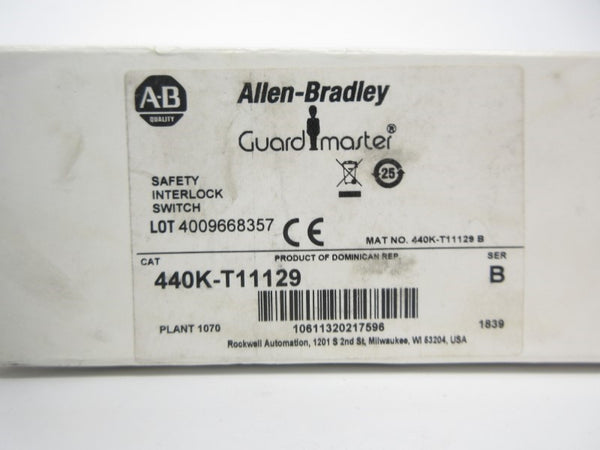 ALLEN BRADLEY 440K-T11129 SER. B 30V 2A (WH) NSMP