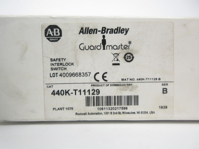ALLEN BRADLEY 440K-T11129 SER. B 30V 2A (WH) NSMP
