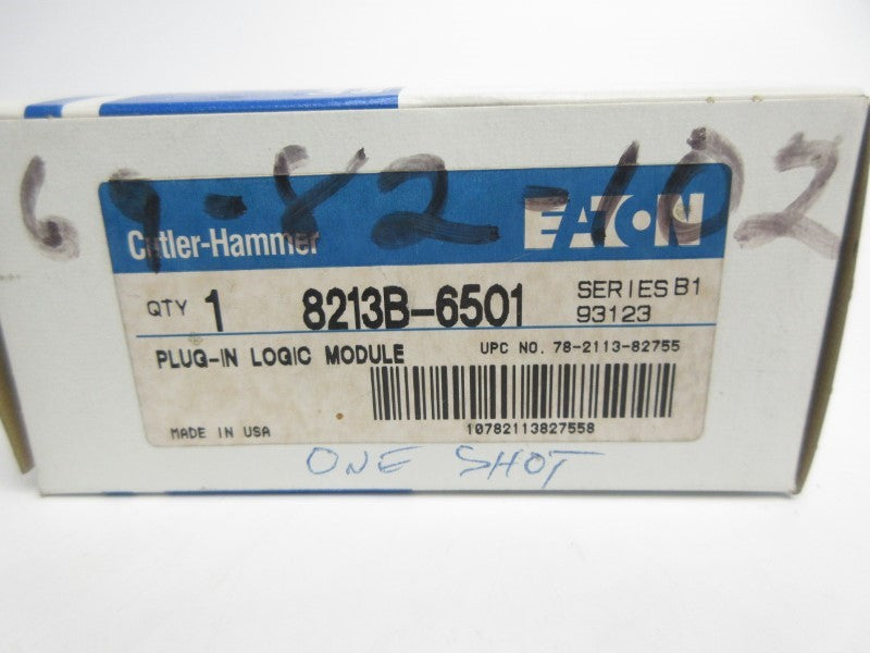 CUTLER HAMMER 8213B-6501 SER. B1 NSMP