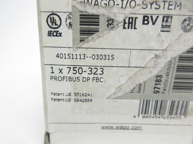 WAGO 750-323 NSFS