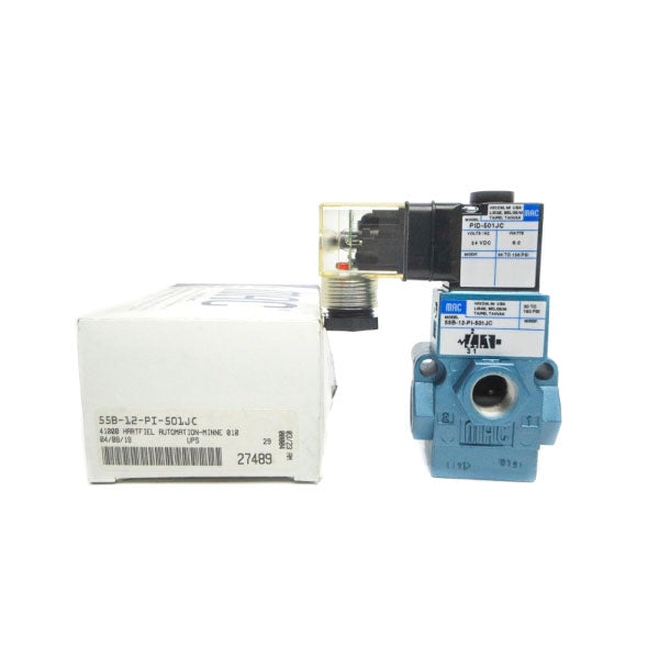 MAC 55B-12-PI-501JC 24VDC 30-150PSI NSMP