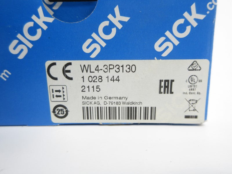 SICK WL4-3P3130 1028144 10-30VDC NSMP