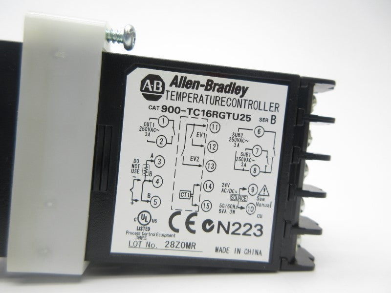 ALLEN BRADLEY 900-TC16RGTU25 SER. B 250VAC 3A NSNP