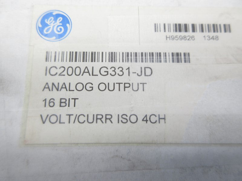 FANUC IC200ALG331-JD NSFS