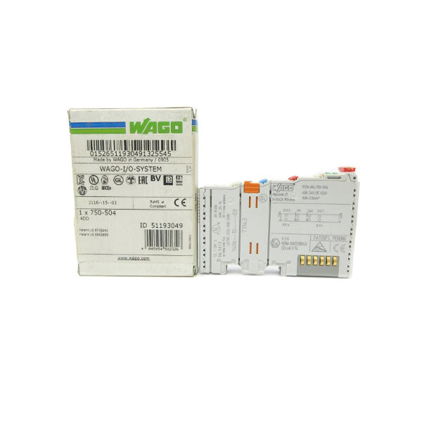 WAGO 750-504 24VDC 0.5A NSMP