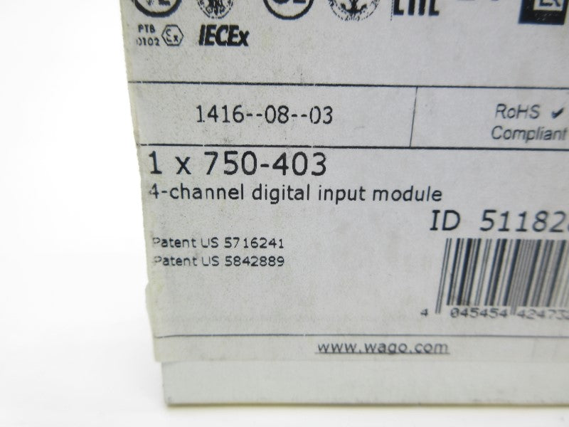 WAGO 750-403 24VDC NSMP