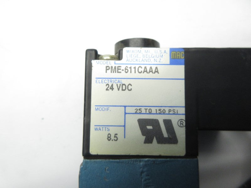 MAC PME-611CAAA 24VDC 25-150PSI NSNP