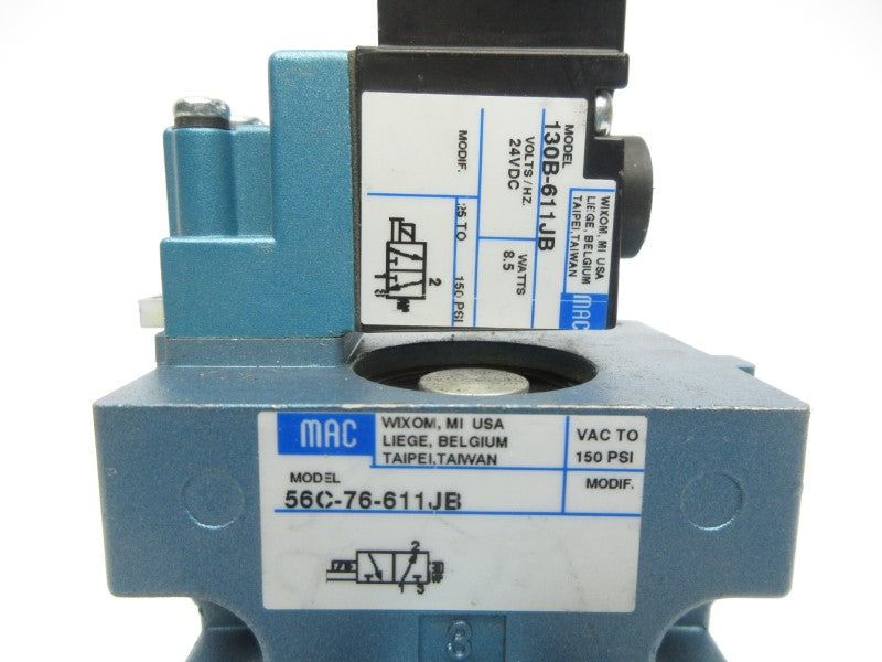 MAC 56C-76-611JB 24VDC 150PSI NSNP