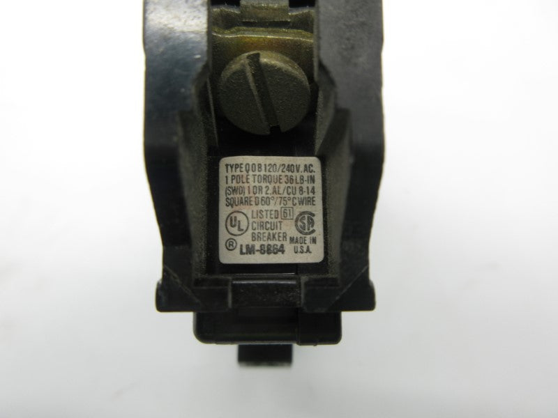 SQUARE D QOB120 120/240V 20A UNMP