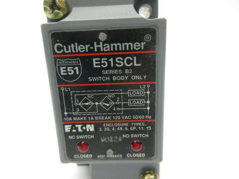 CUTLER HAMMER E51SCL SER. B2 120VAC 10A NSNP