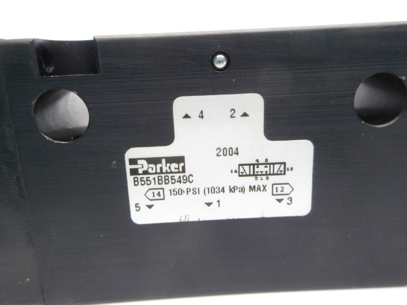 PARKER B551BB549C 24VDC 150PSI NSNP