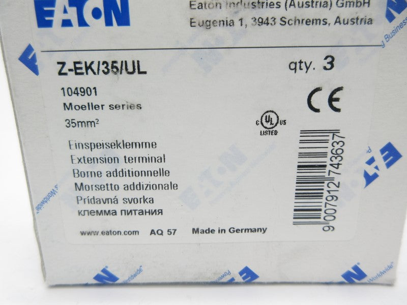 EATON Z-EK/35/UL (PKG OF 3) NSMP