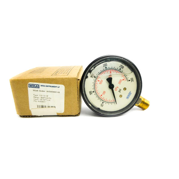 WIKA 50545817 0-300PSI 1/4" NSMP