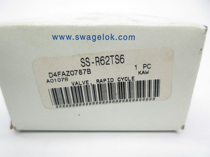 SWAGELOK SS-R62TS6 NSMP