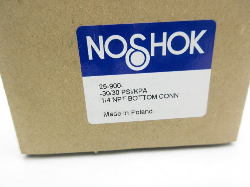 NOSHOK 25-900-30/30PSI/KPA 0-30PSI 1/4" NSMP