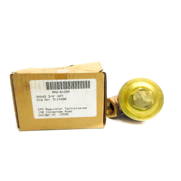 EPM AHV-B1D9A 3/4" NSMP