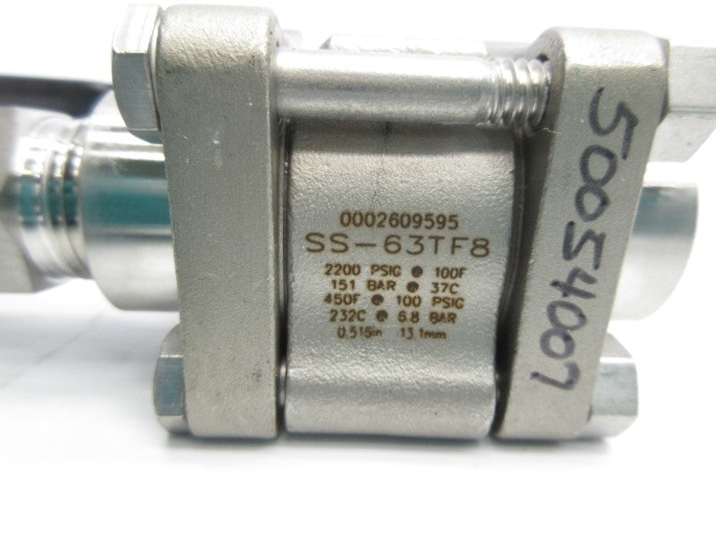 SWAGELOK SS-63TF8 2200PSI NSNP