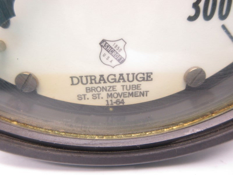 DURAGAUGE 11-64 0-300PSI NSNP