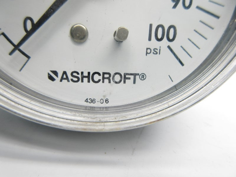 ASHCROFT 436-06 0-100PSI NSNP