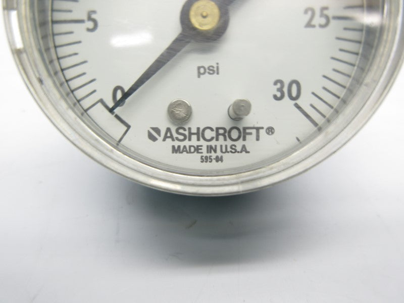 ASHCROFT 595-04 0-30PSI NSNP