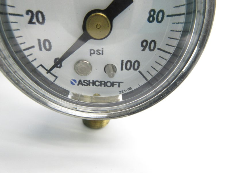 ASHCROFT 221-05 0-100PSI NSNP