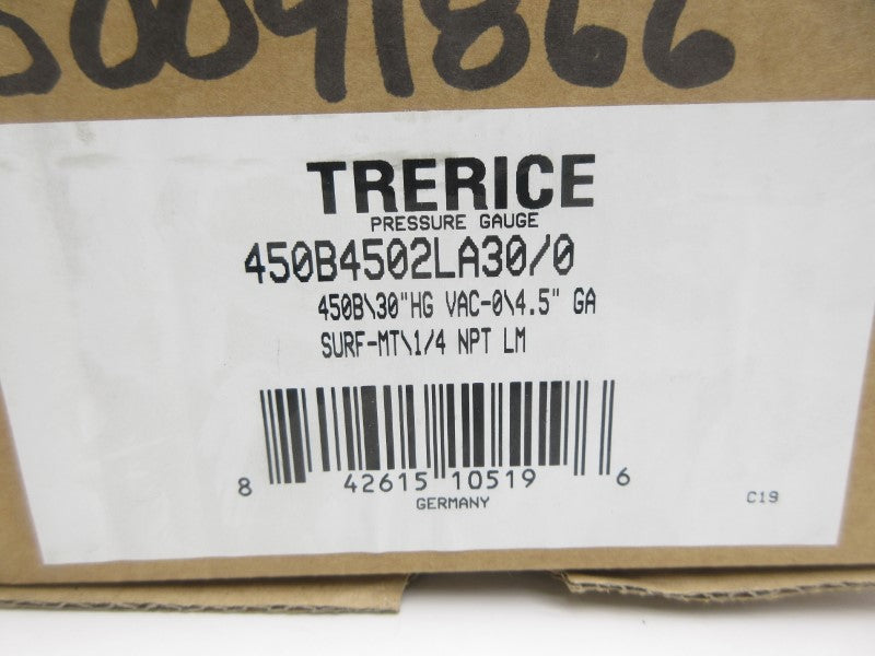 TRERICE 450B4502LA30/0 30"HGVAC-0 4.5" NSMP