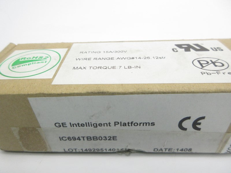 GENERAL ELECTRIC IC694TBB032E 300V 15A NSMP