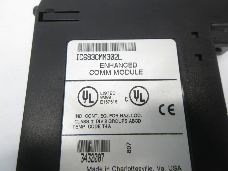 FANUC IC693CMM302L (NO TERMINAL) UNMP