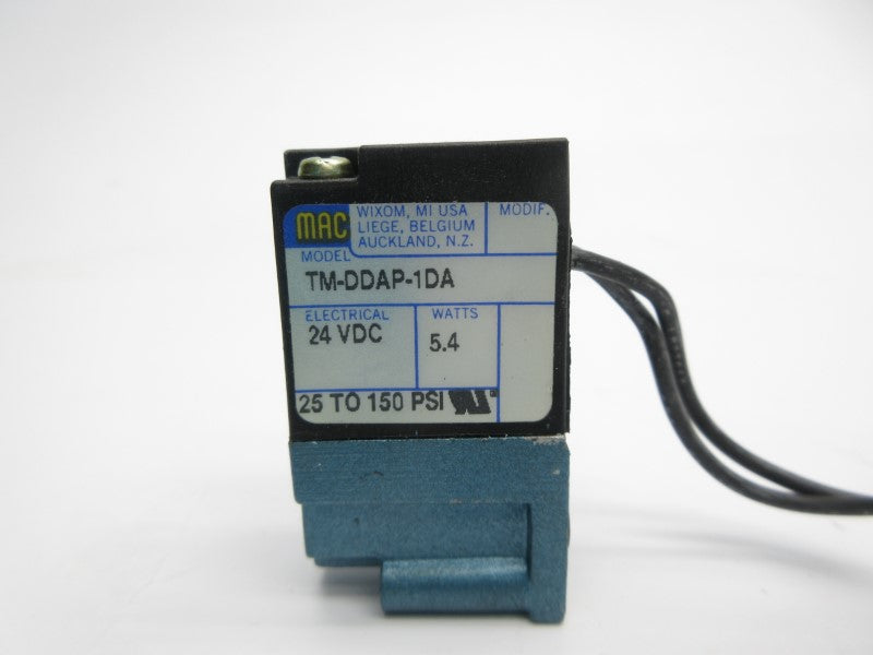 MAC TM-DDAP-1DA 24VDC 25-150PSI UNMP