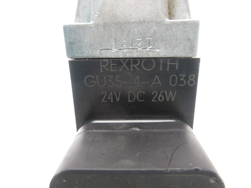 REXROTH GU35-4-A038 24VDC UNMP
