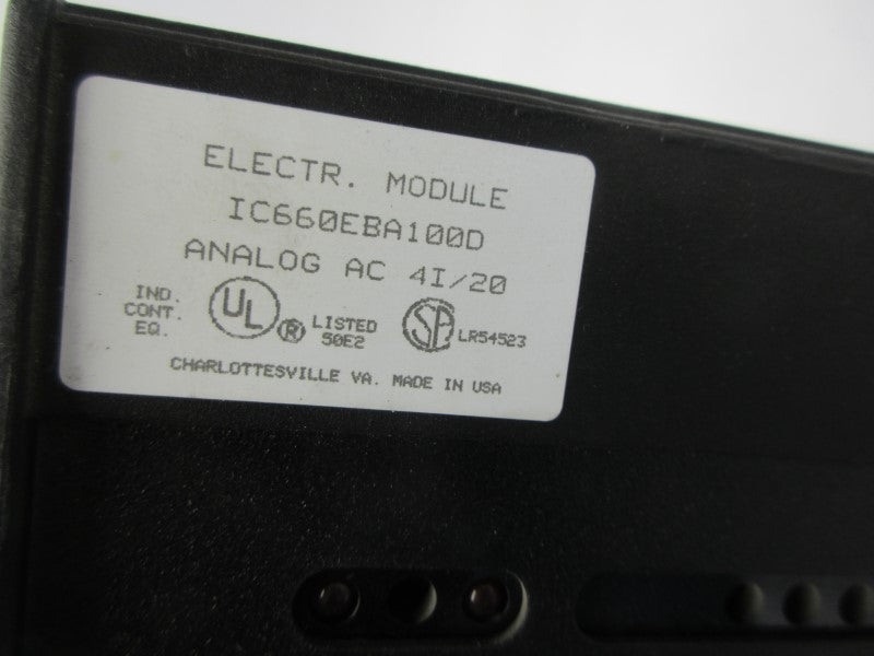 FANUC IC660EBA100D 115V (AS PICTURED) UNMP