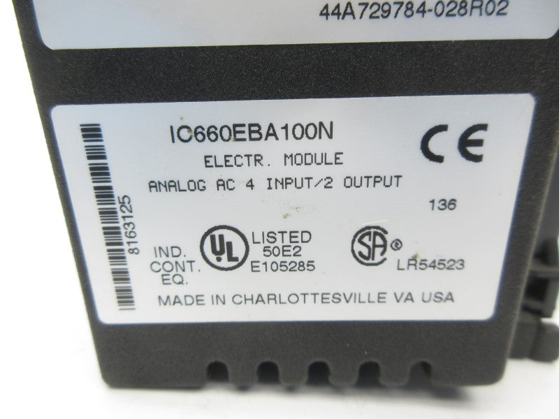 FANUC IC660EBA100N 115V UNMP