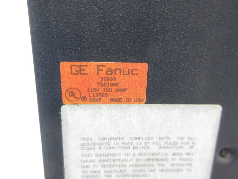 FANUC IC660TSS100C 115V 2A UNMP