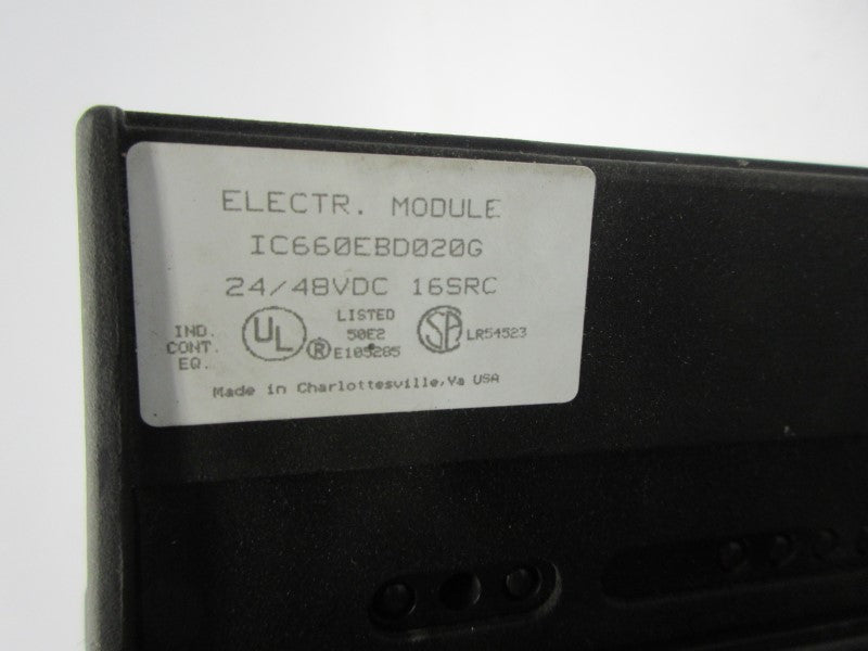 FANUC IC660EBD020G 24/48VDC UNMP
