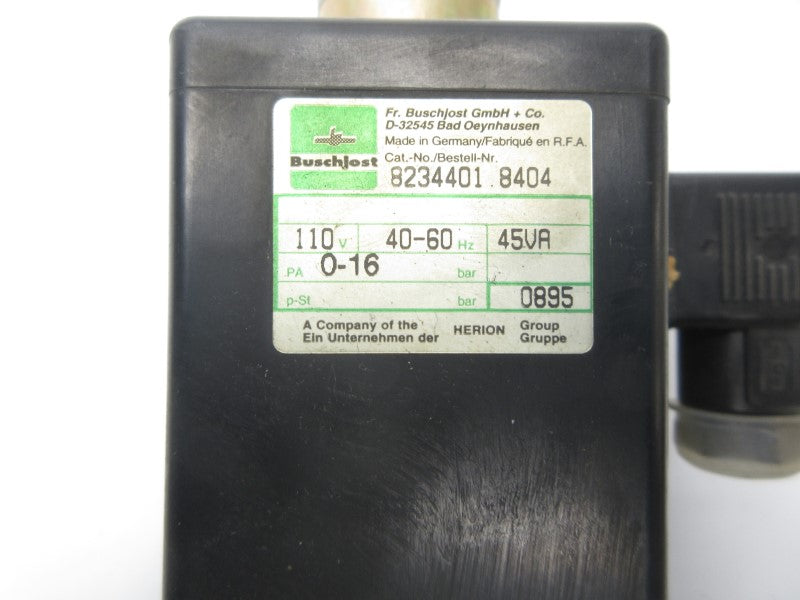 BUSCHJOST 8234401.8404 110V NSNP
