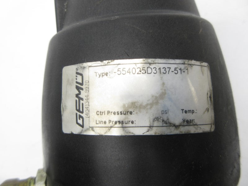 GEMU 554025D3137-51-1 UNMP