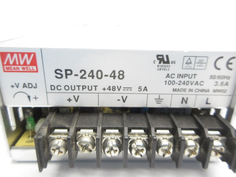 MEAN WELL SP-240-48 100-240VAC 3.6A UNMP