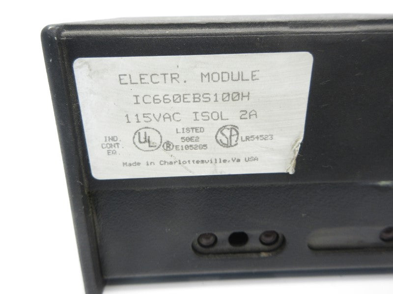 FANUC IC660EBS100H 115VAC 2A (AS PICTURED) UNMP