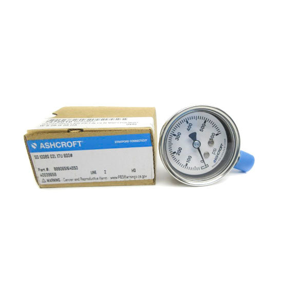 ASHCROFT 501008S02LXTU600# 600PSI NSMP
