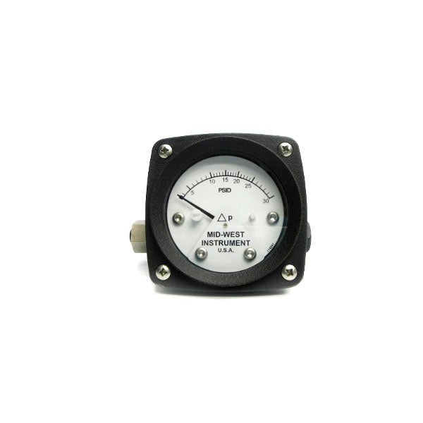 MID-WEST INSTRUMENT 120AA-00-OO 3000PSI 0-30PSI NSNP