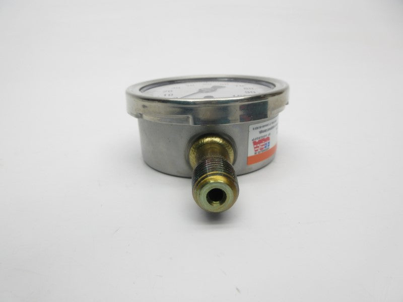 ASHCROFT 25-1009-AW-02L-100# 100PSI 2-1/2" NSMP