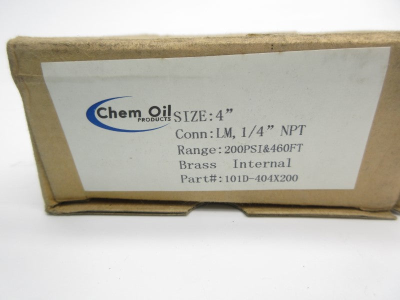 CHEM OIL 101D-404X200 200PSI 4" NSMP