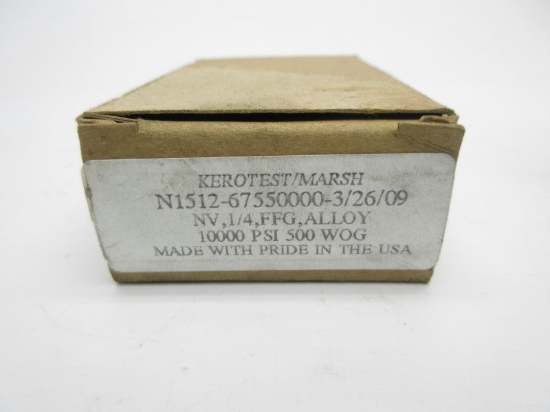 KEROTEST/MARSH N1512-67550000 10000PSI NSMP