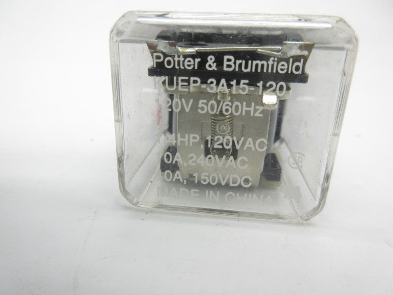 POTTER & BRUMFIELD KUEP-3A15-120 120V 10A UNMP
